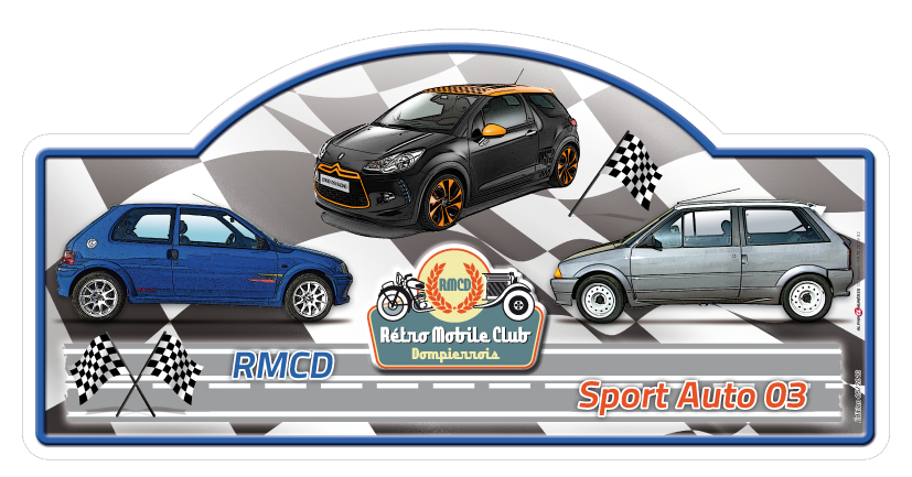 Rmcd section sport auto 03 plaque