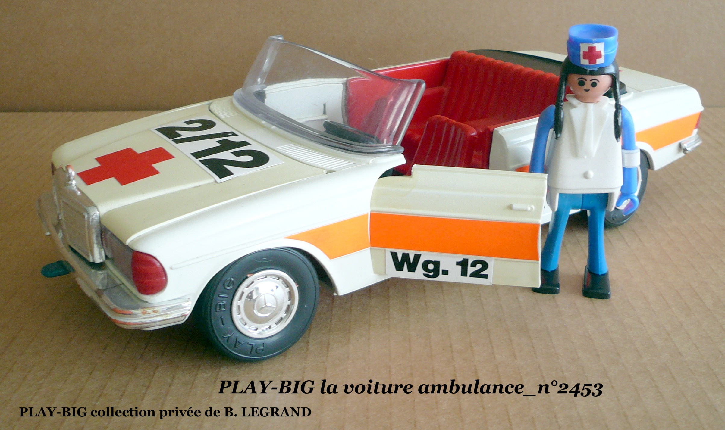 New le service de sante la voiture ambulance