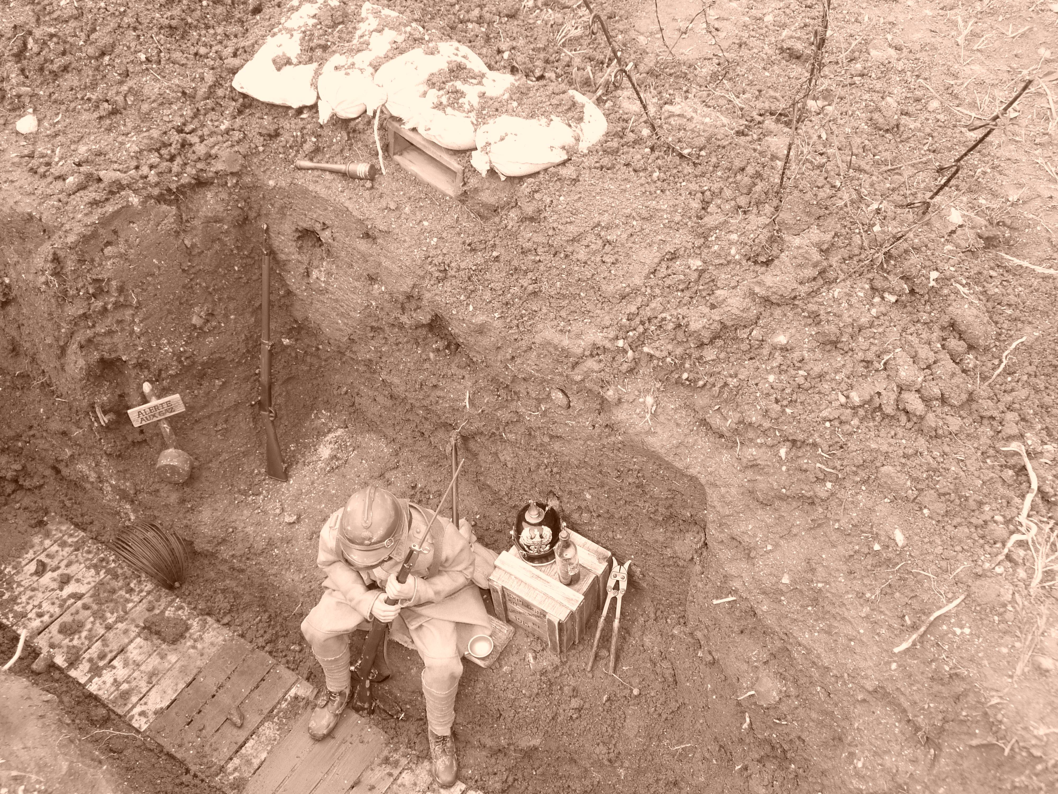 POILU vue de dessus