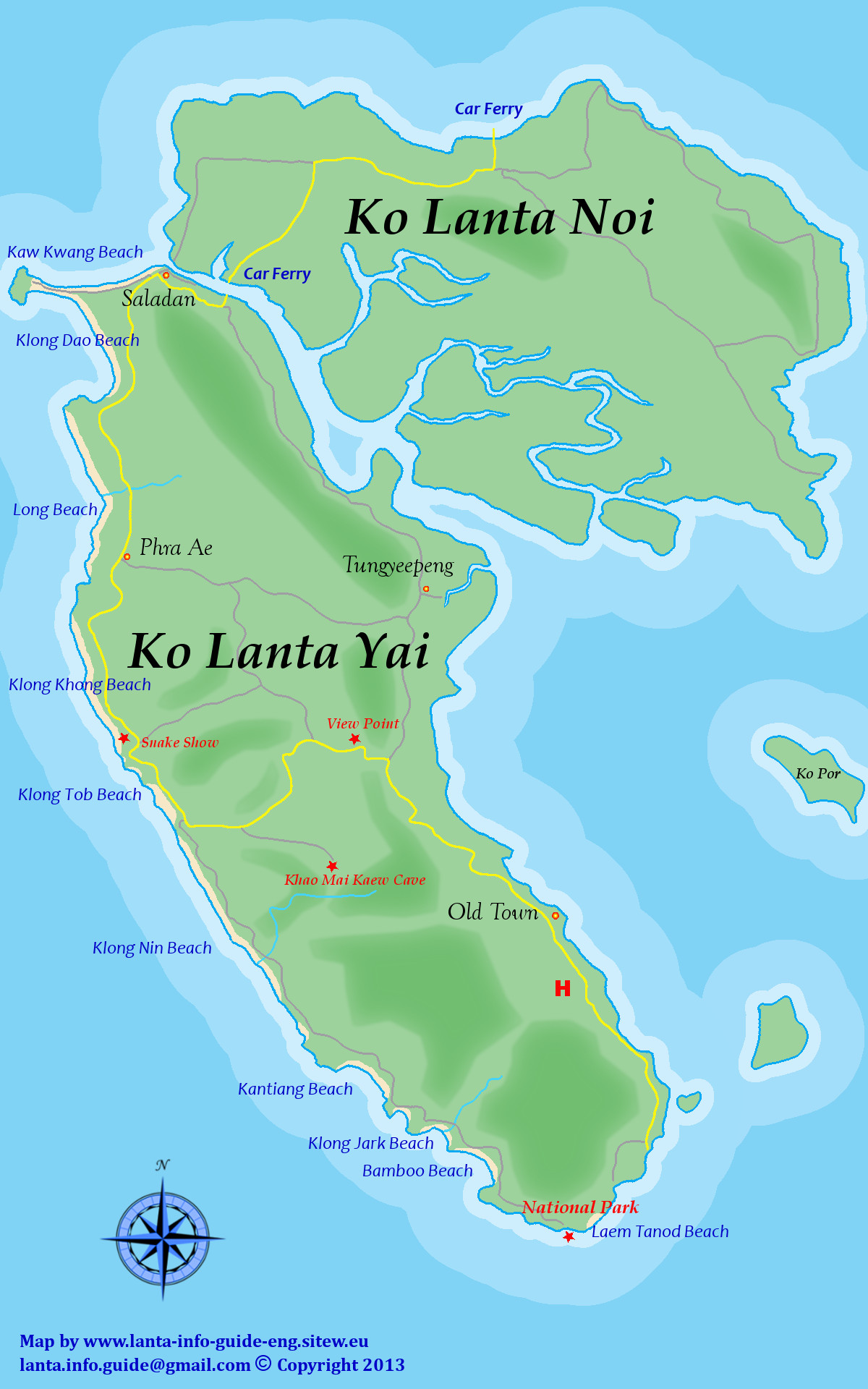 Lanta Map