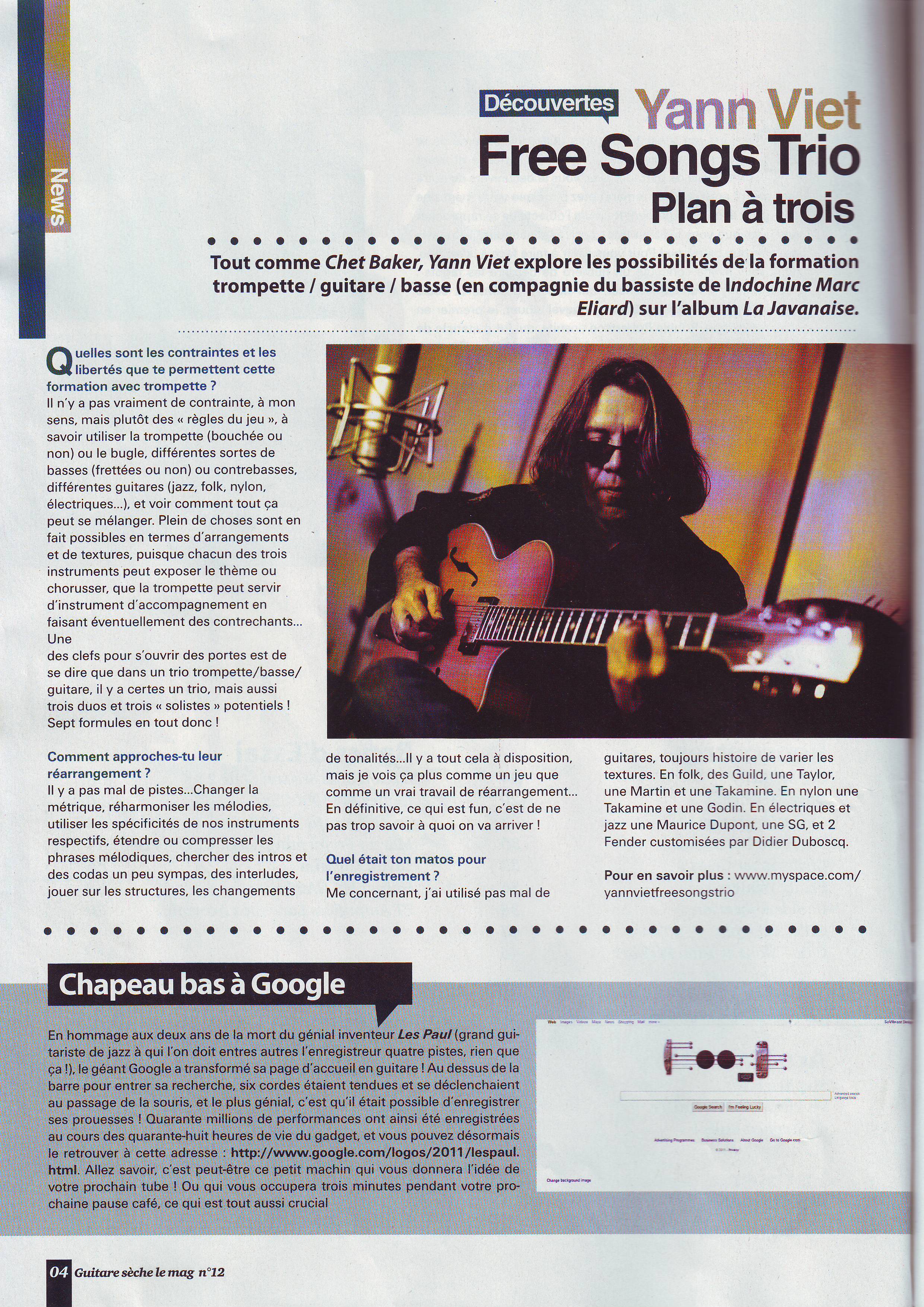 Interview yann guit seche 09 11