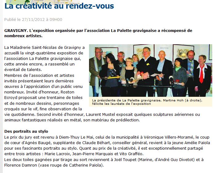 Presse paris normandie gravigny