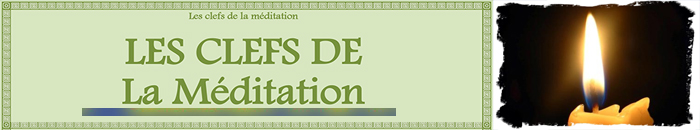 Les clefs de la meditation banniere