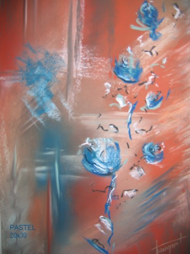 Les roses bleues