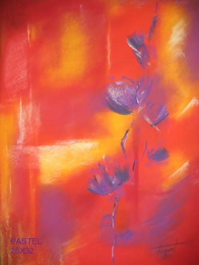 Rouge fleurs