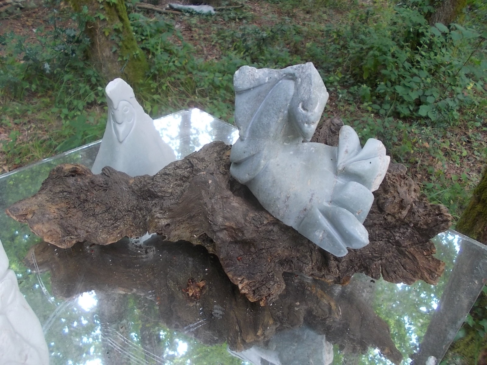 La Dragonne et son Magicien sur Racine du Bois de la Garde                70€
  