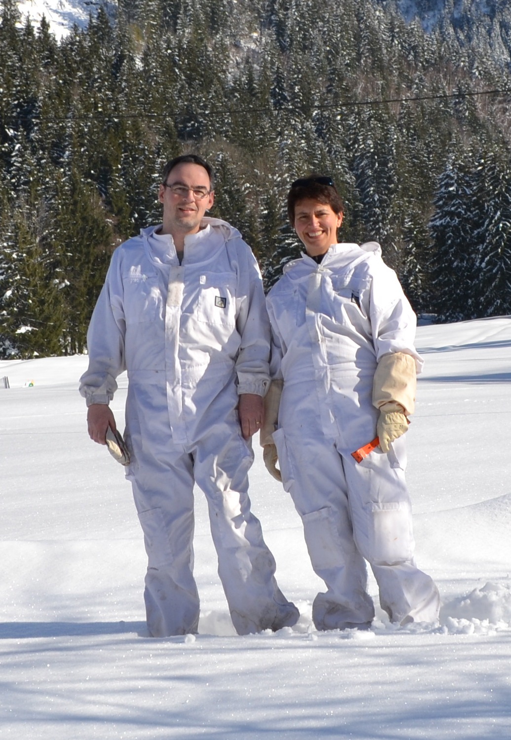 Nous dans la neige
