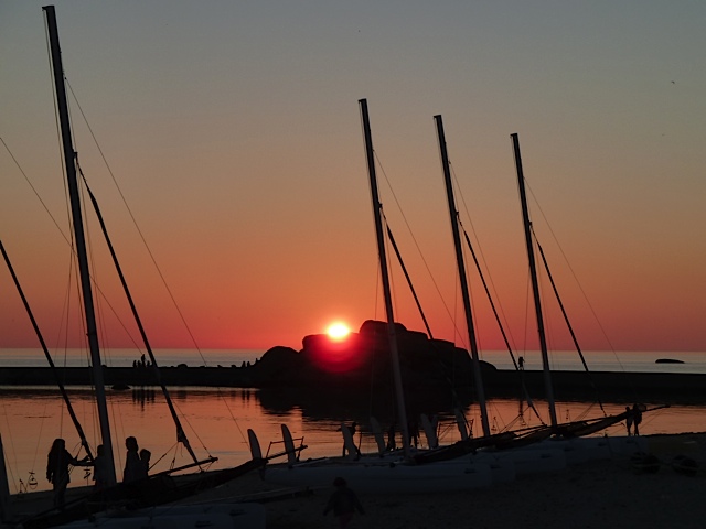 Bateaux crepuscule