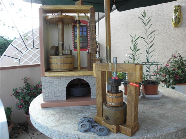 Maquette moulin henri cros 1 4 