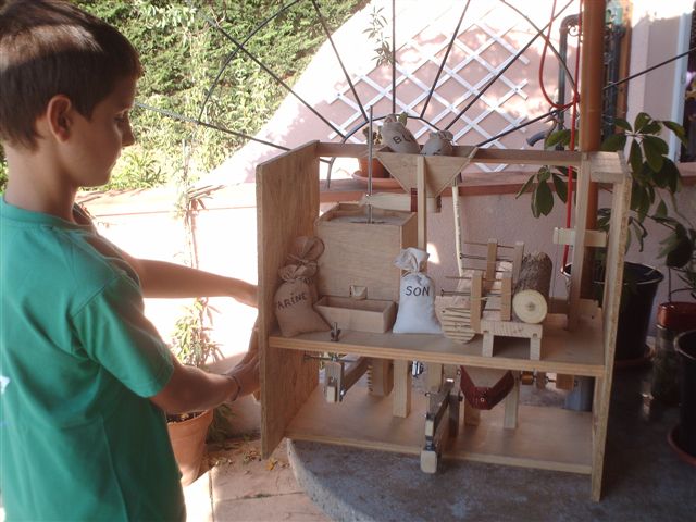 Maquette moulin henri cros 170