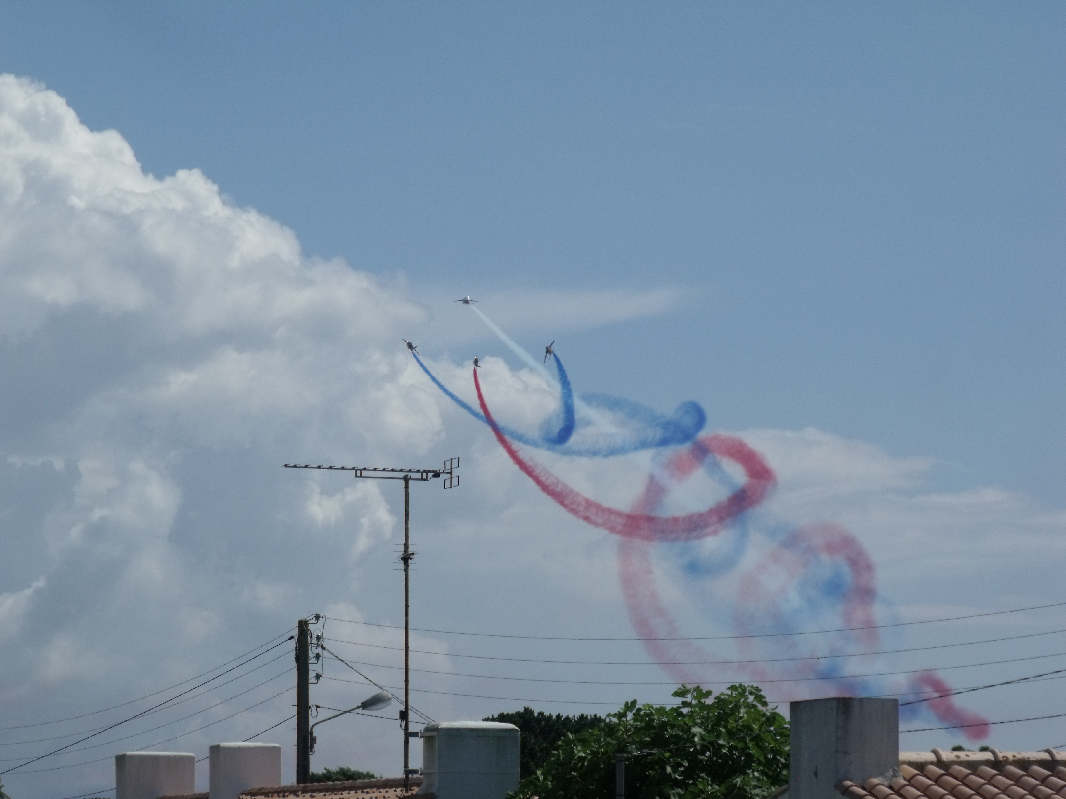 La patroulle de france a st gilles