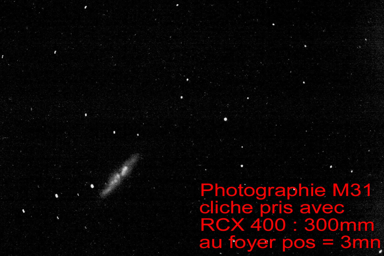 M 31 RCX 300 mm Copie