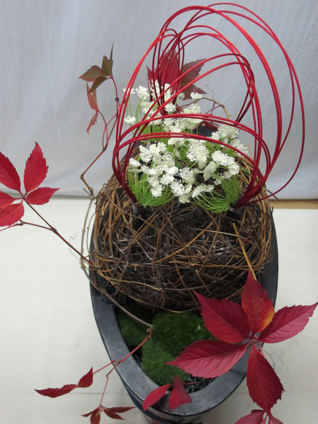 Decor floral evenementiel russe