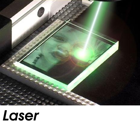 Impact laser
