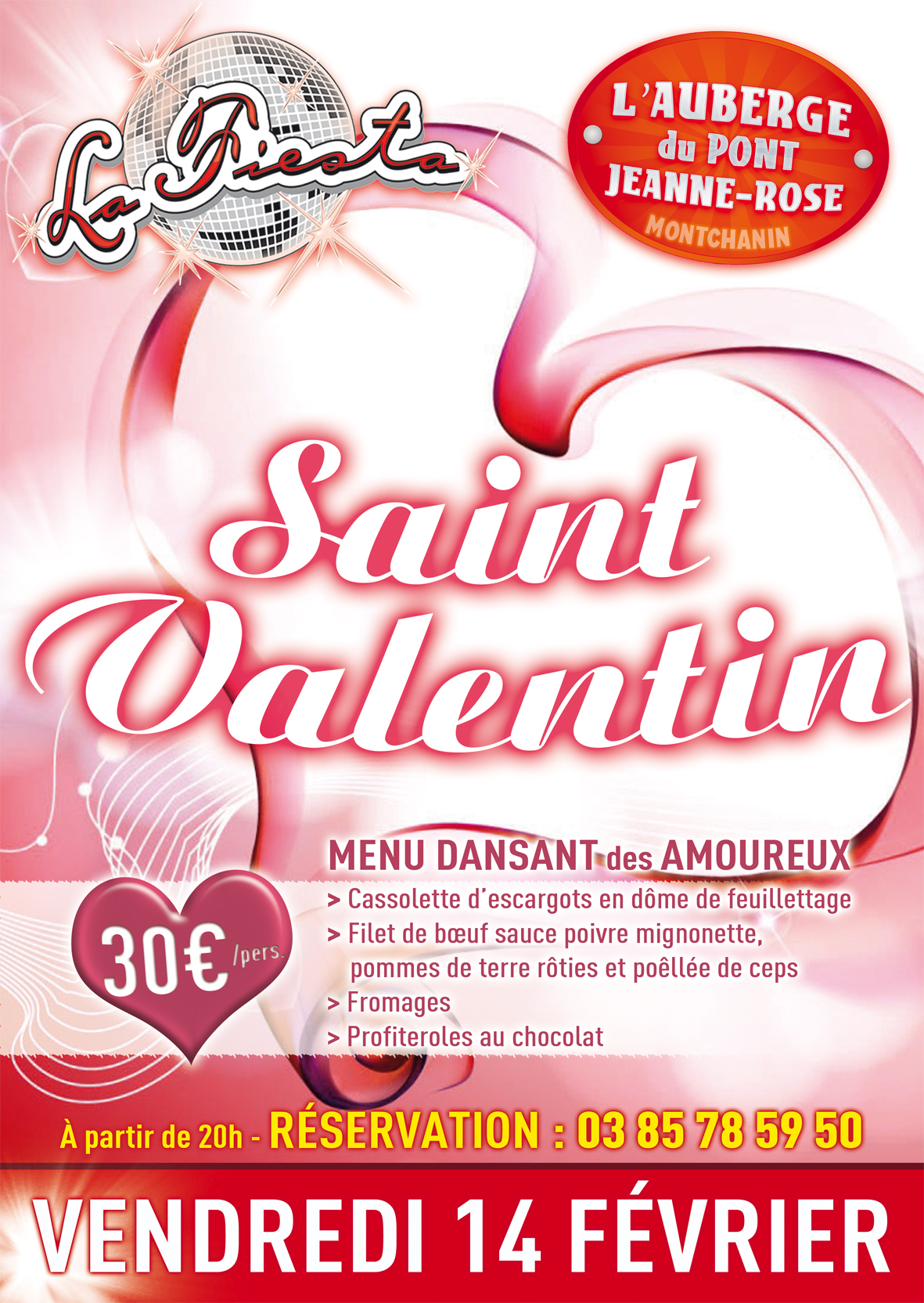 Soiree st valentin 2014