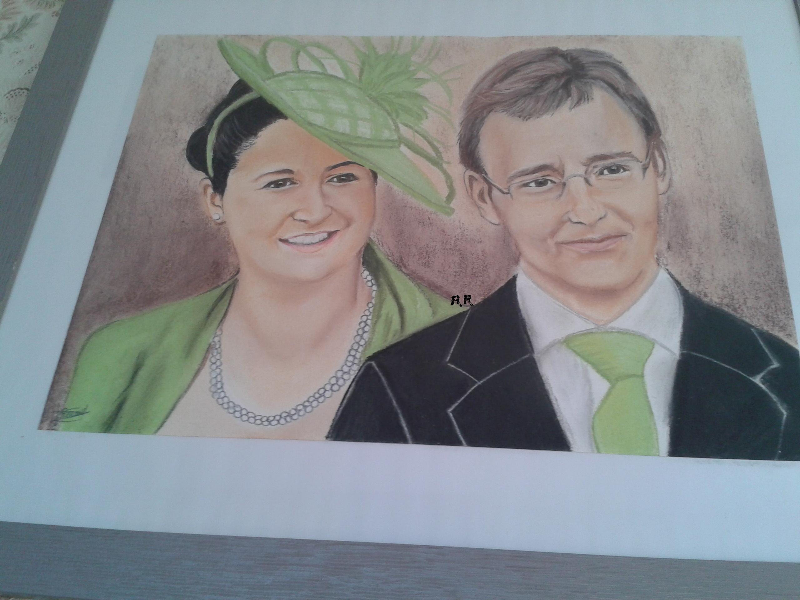 Couple copy portrait