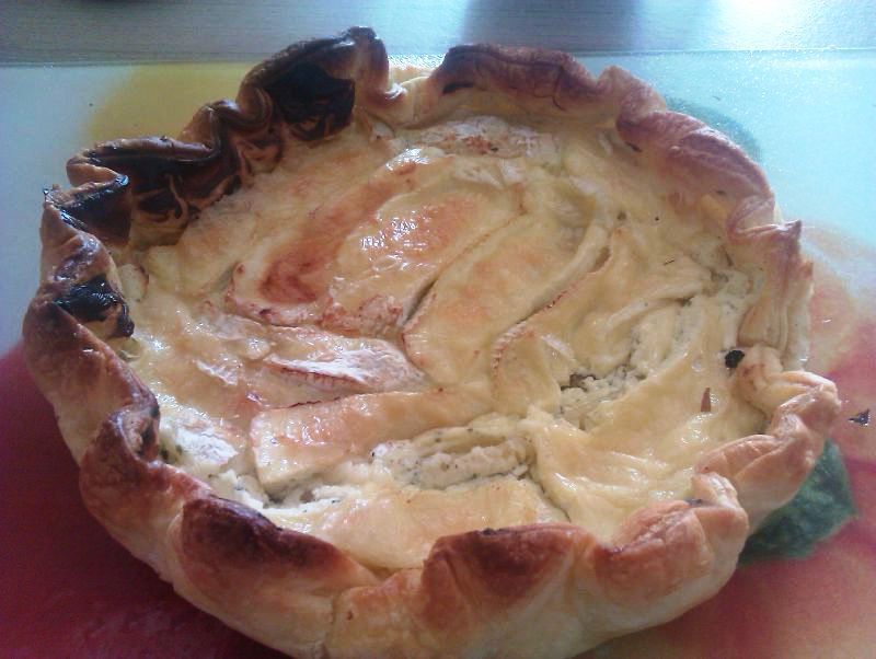Pizza camembert