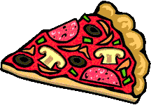 Bouton part pizza gauche