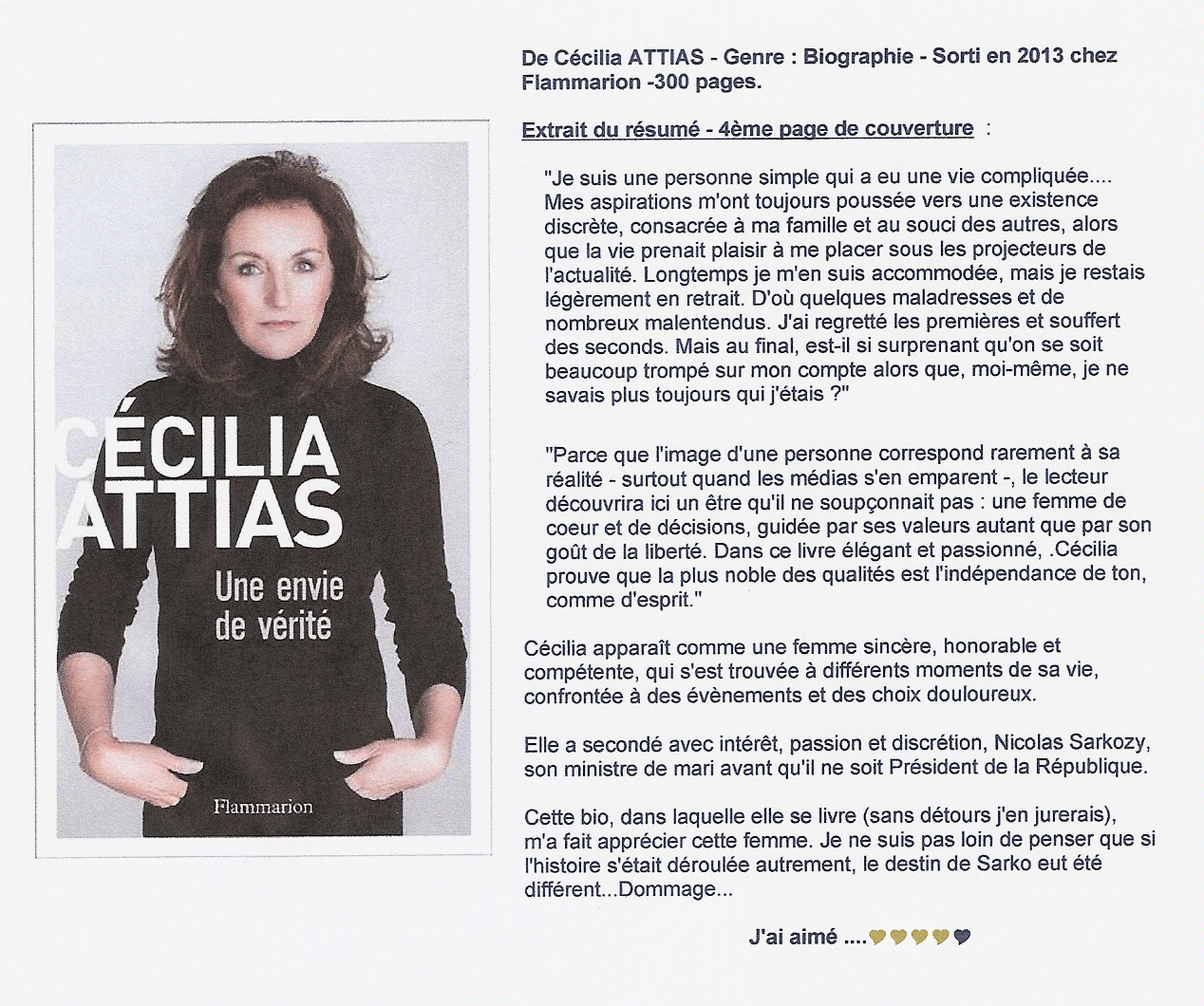 Lecture une envie de verite 2
