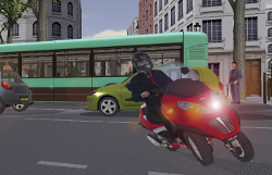 logiciel simulation moto risque routier - safety day