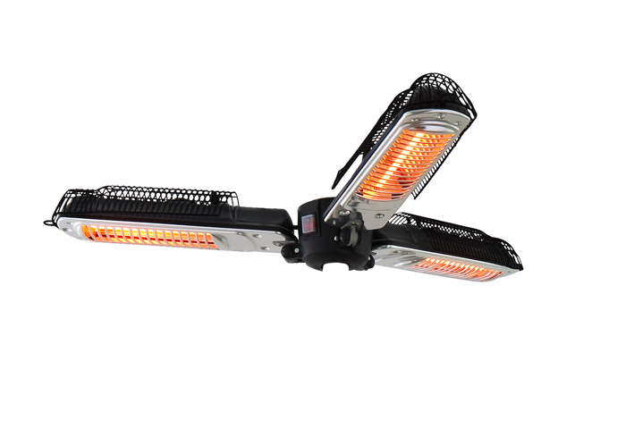 Parasol chauffant electrique bari 3 tete 1