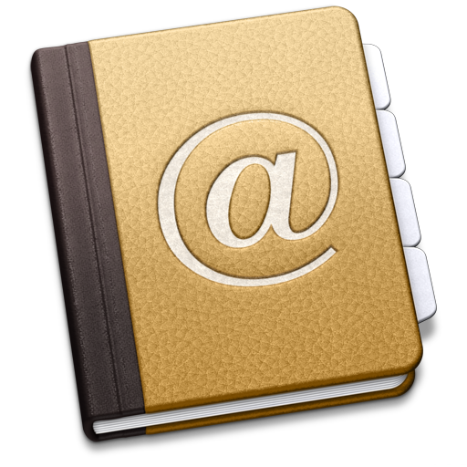Carnet adresse osx