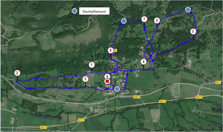 Parcours Cadarcetoise 2