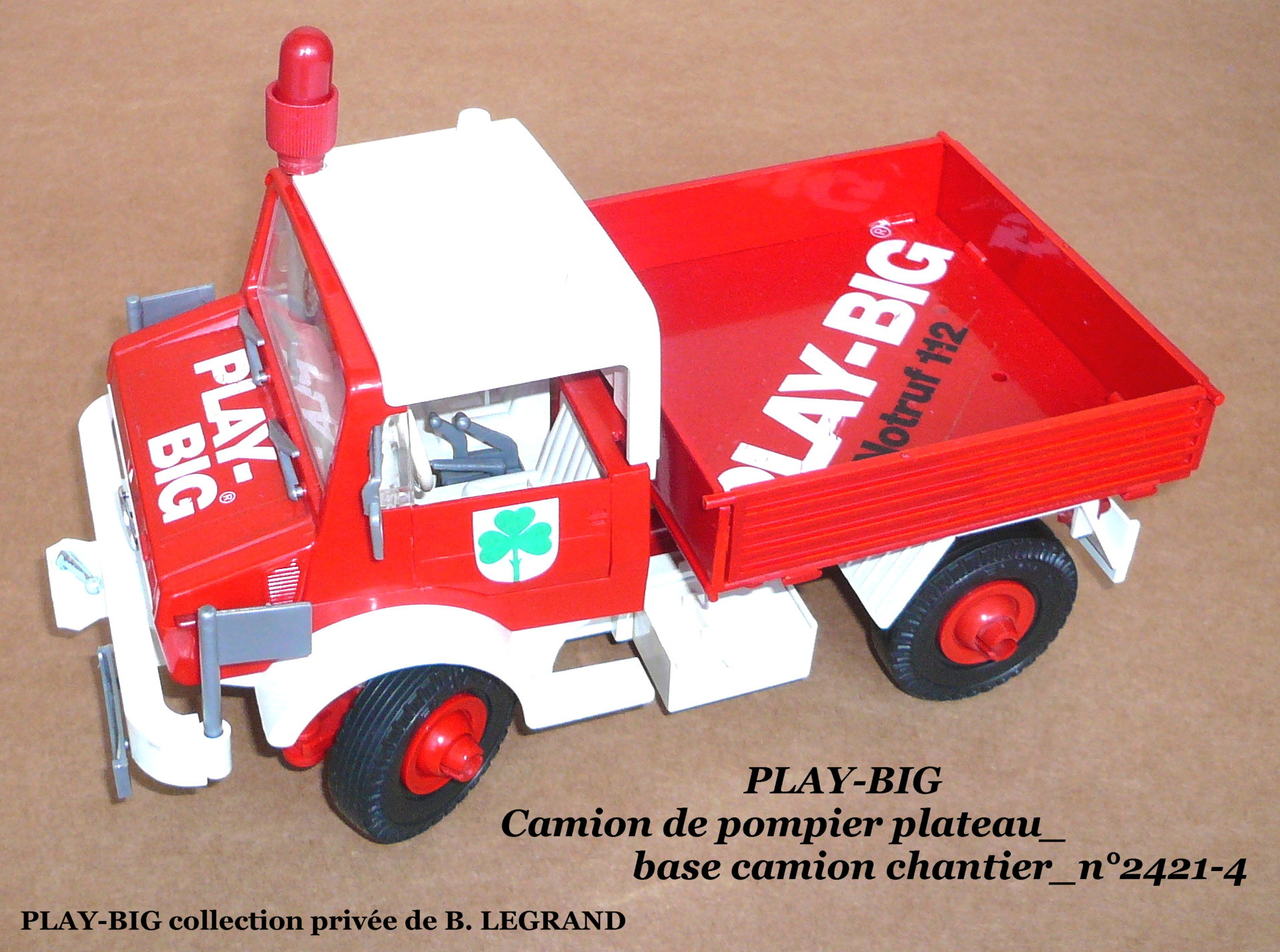 Les pompiers le camion de pompier cp