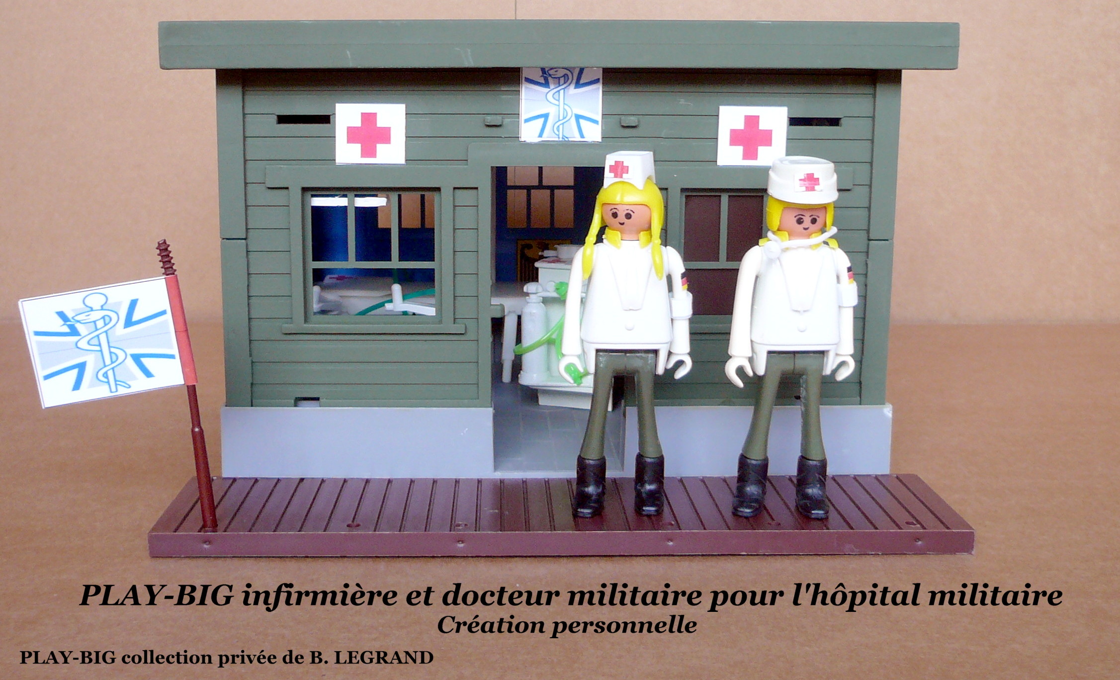 Les militaires figurine 5 cp