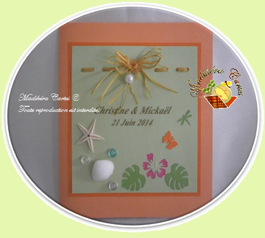 Mariage theme antilles 