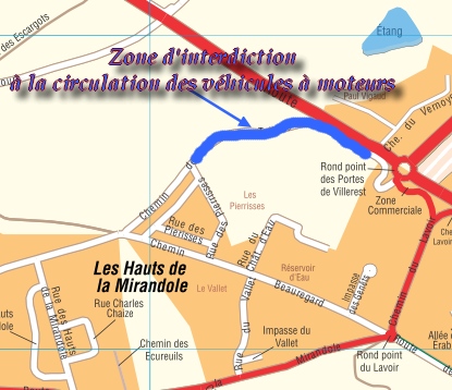 Le chemin de la tuilerie ré-ouvert à la circulation