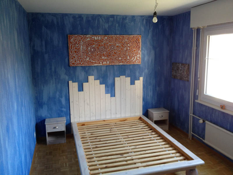 Chambre bleu
