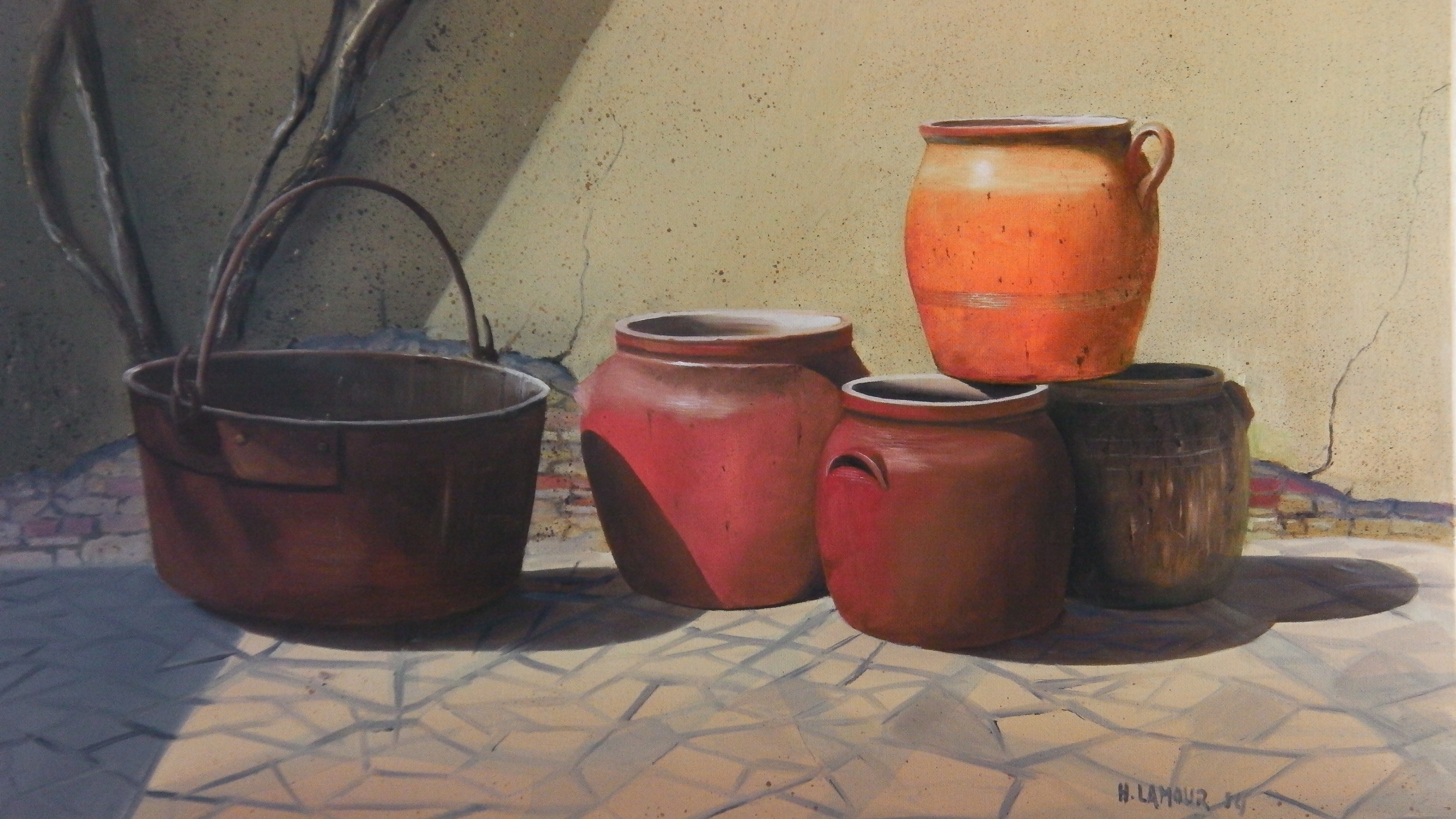 Pots de graisse 1 