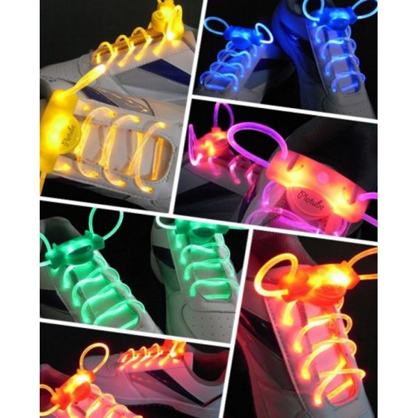Lacets lumineux a leds vip