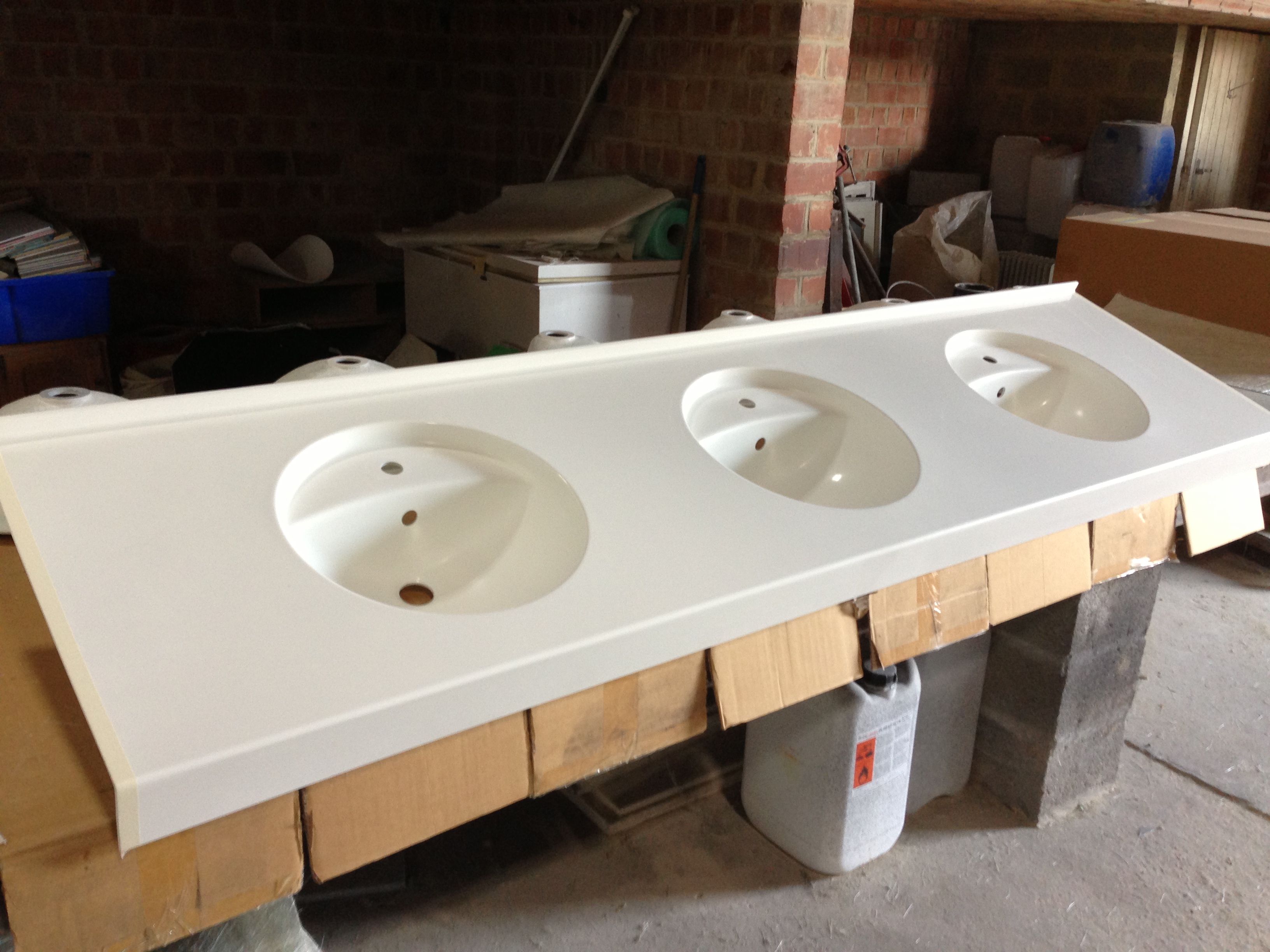 Fabrication pièces sanitair
