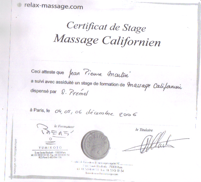 Certificat