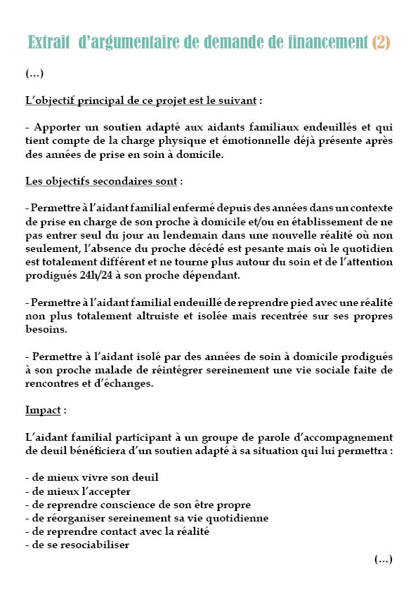 Exemple d argumentaire 2