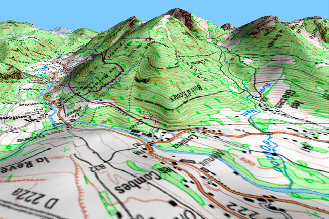 CompeGPS Maps France Topo Mosaic Covaleux
