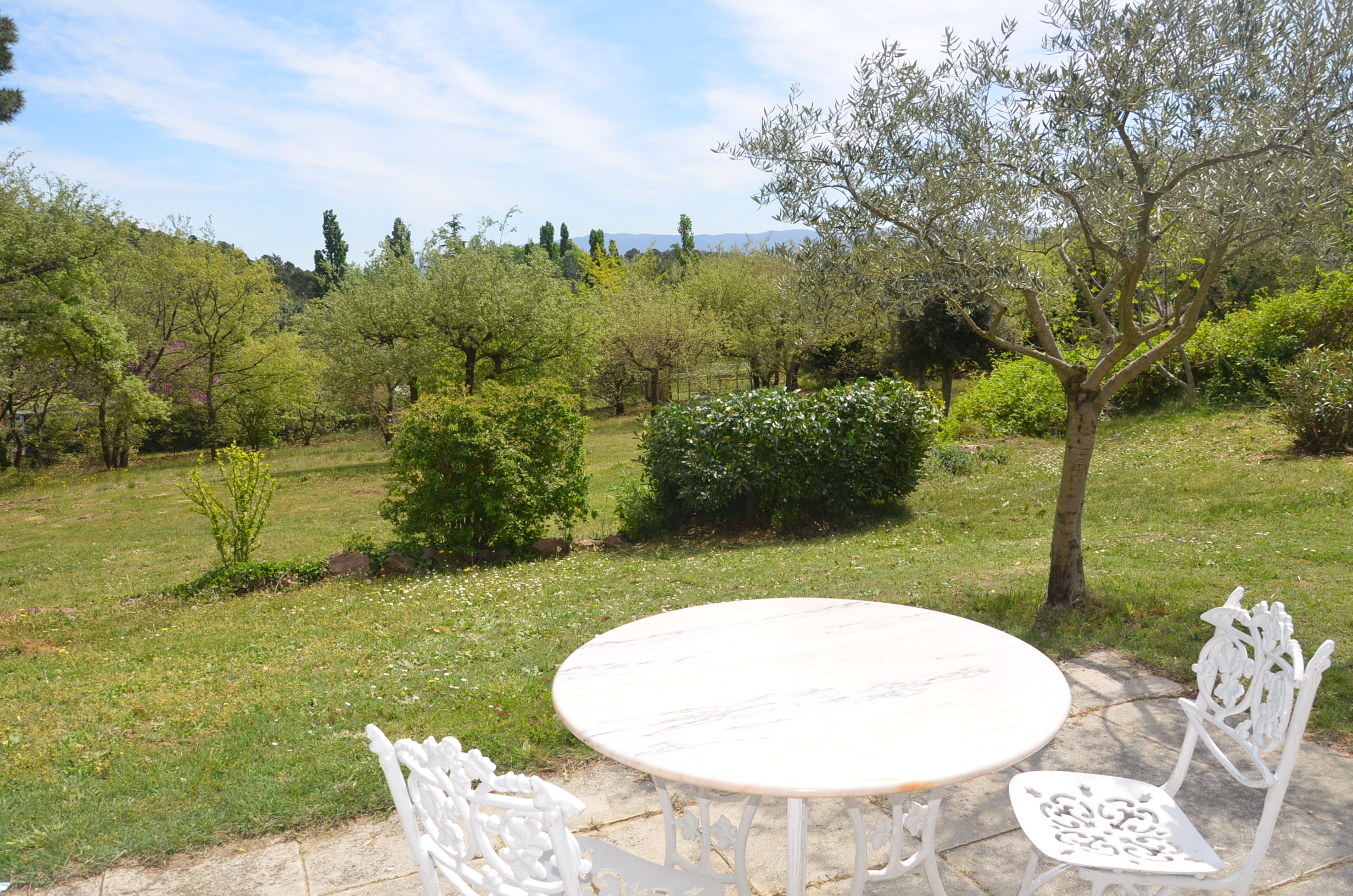 Vue depuis la terrasse-view from the terrace