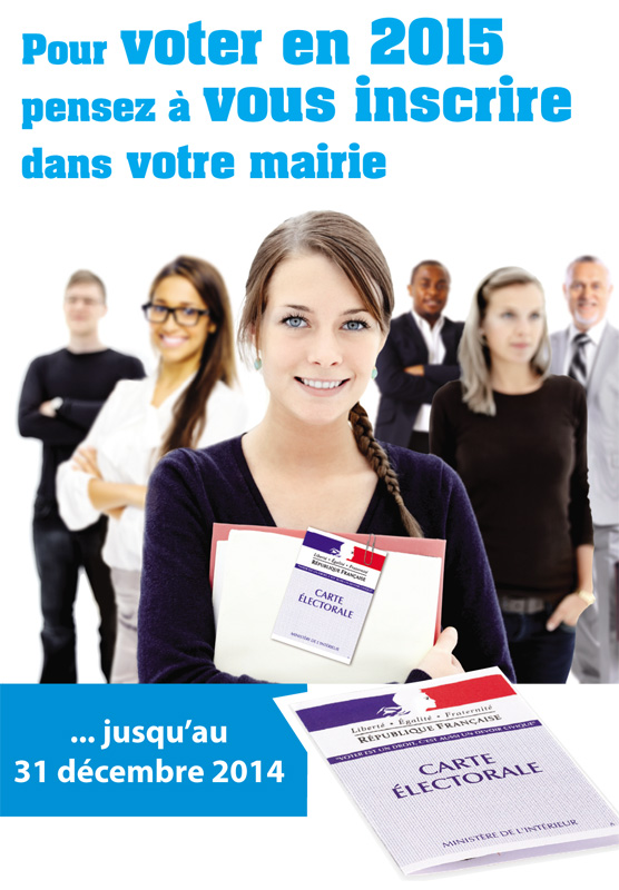 Affiche Voter en 2015