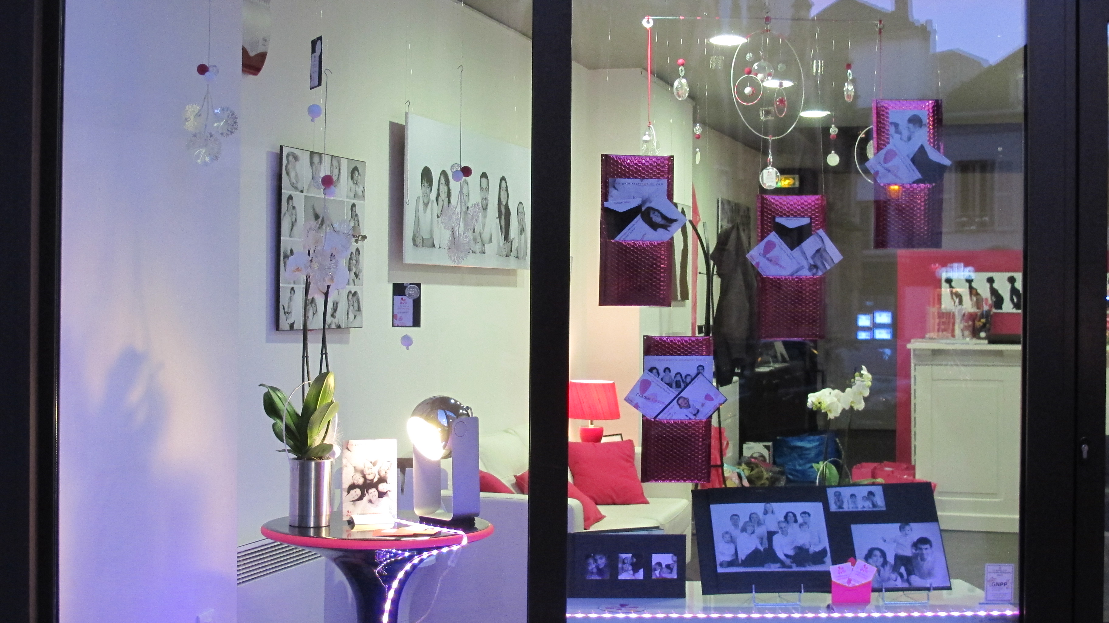 Relooking vitrine Avant/après www.agnesbichat.com