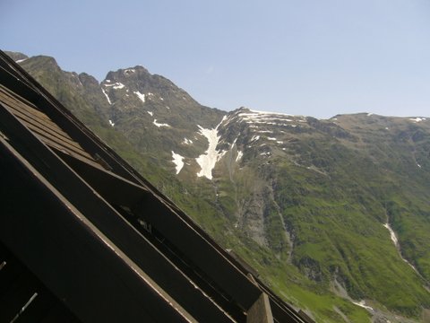 Vue de cote depuis balcon