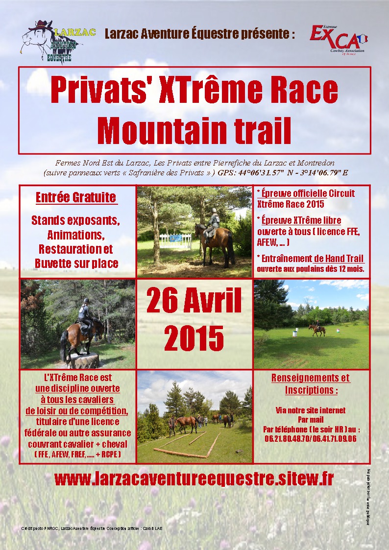 Affiche XTreme Race Avril 2015 2 