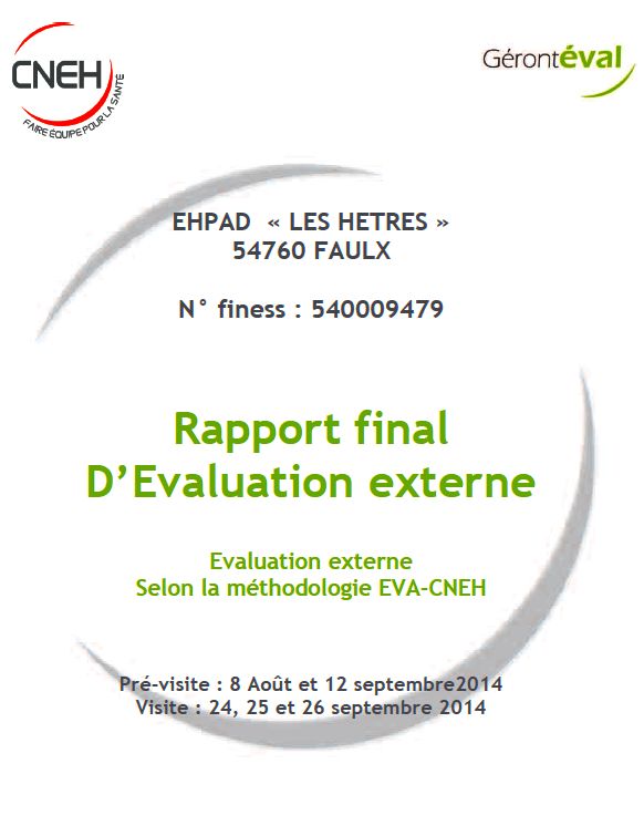 Eval externe 75 m