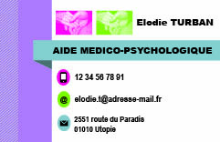Cartevisitewarrol style