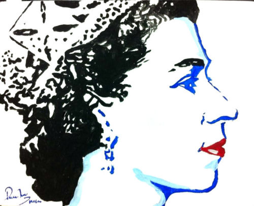 Pop art Queen Elizabeth, Reine Elizabeth, vendue USA