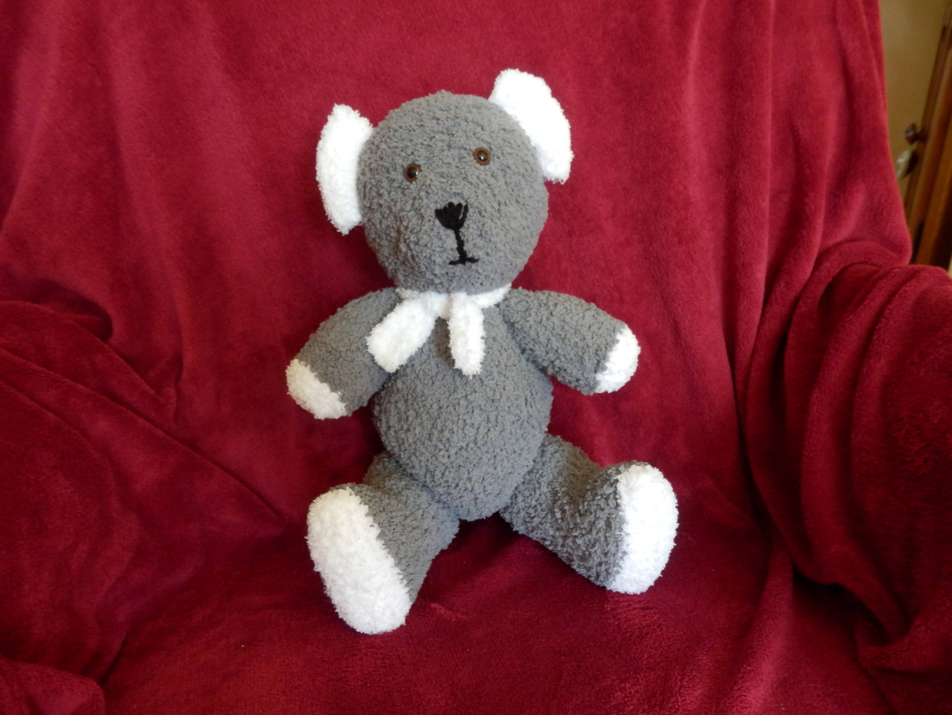 gros ours gris 50cm 30 euros