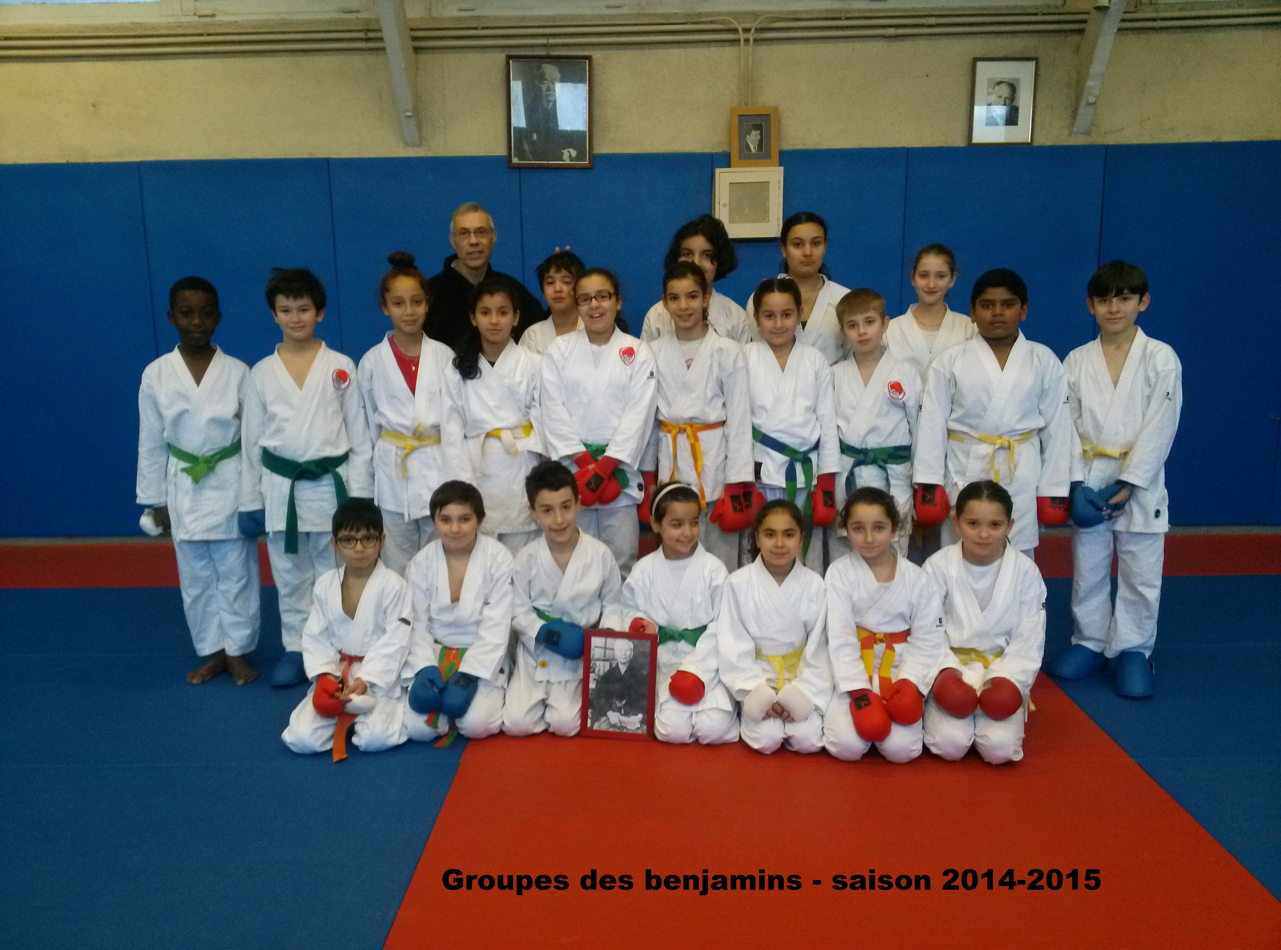 Groupe des benjamins