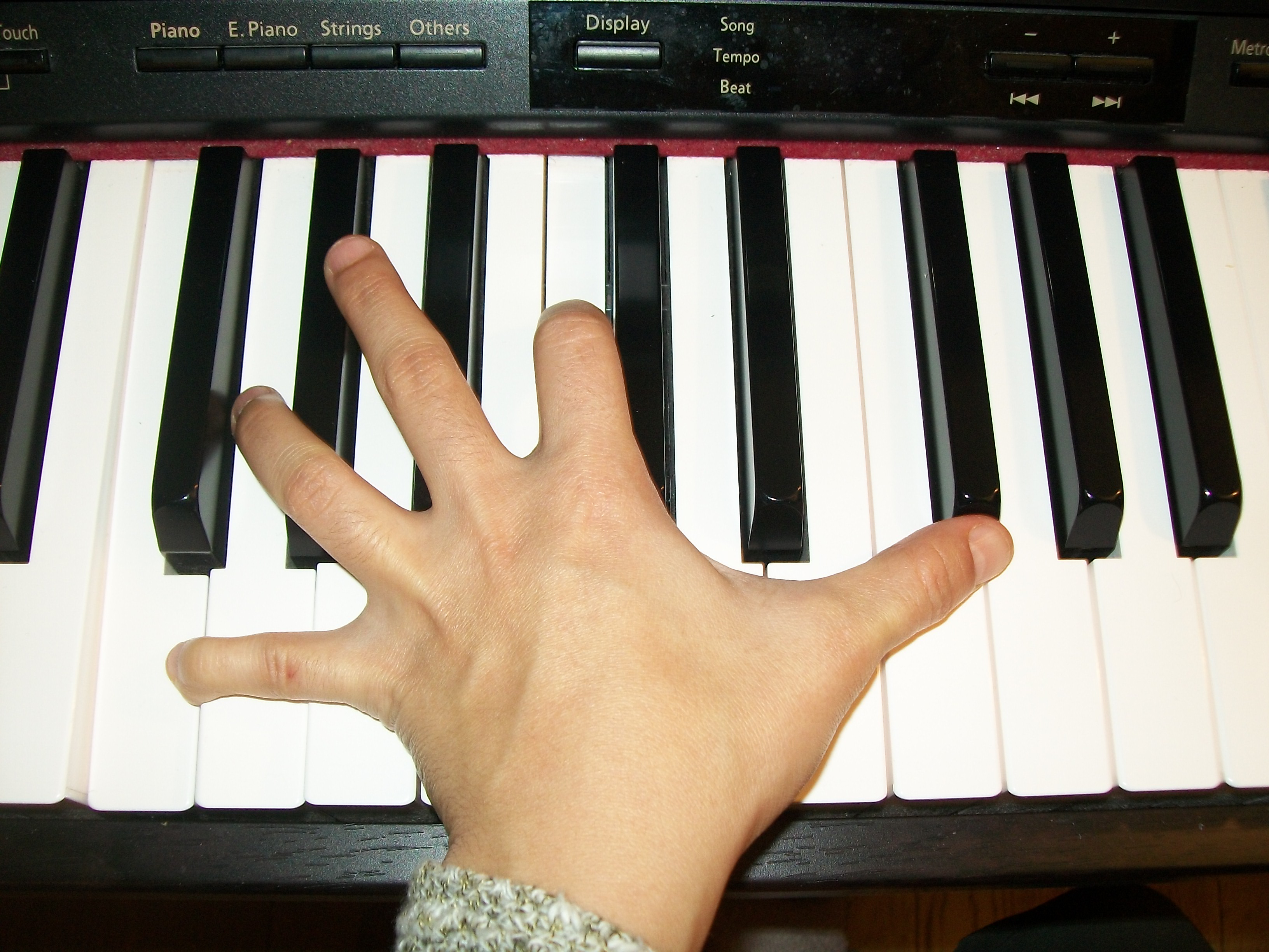 Clavier standart fa do lab