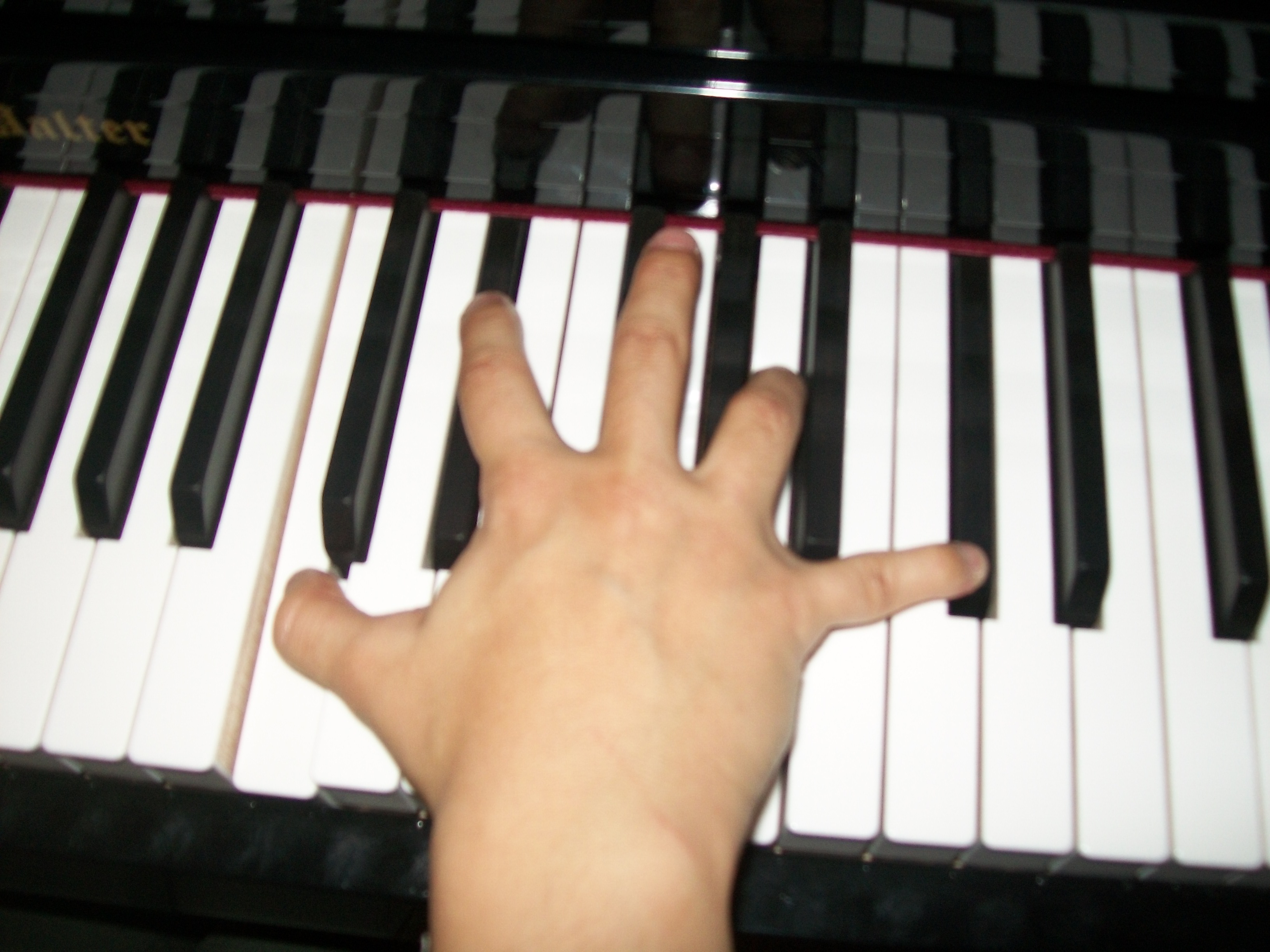 Clavier 7 8eme accord polonaise chopin 2